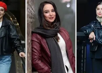 عکس ها / تیپ و استایل خانم بازیگران خوش‌پوش ایرانی با کت چرم .../   چگونه ست می‌کنند؟  / از این تصاویر ایده بگیرید