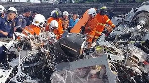 برخورد ۲ بالگرد در فنلاند با ۵ کشته