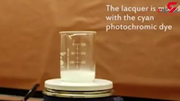 این جوهر رنگ اشیاء را تغییر می دهد+فیلم