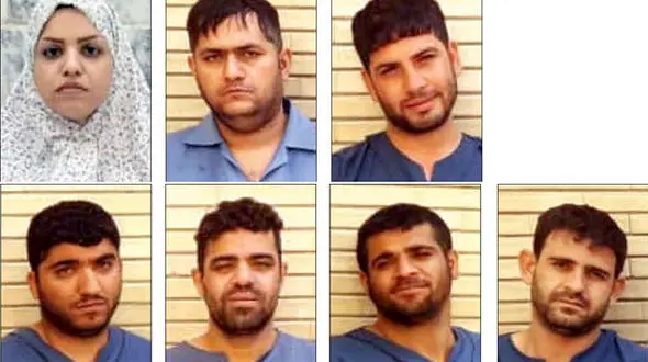 عکس چهره باز 6 مرد و یک زن / تبهکارانی که شب های طلایی داشتند / با پلیس تماس بگیرید