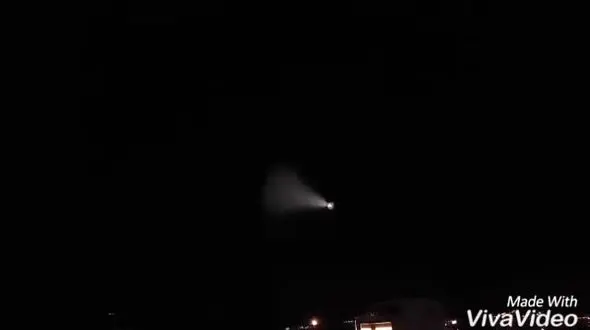 فیلم شئی نورانی ناشناس در ارومیه+ عکس