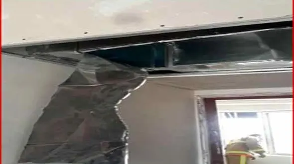 جوان سنندجی به تقلید از فیلم های هالیوودی دست به کار خطرناکی زد+ عکس