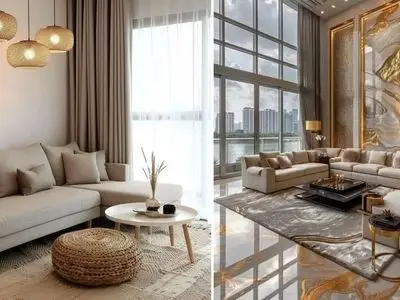 چیدمان مدرن و هوشمند آپارتمان 75 متری؛ طراحی مبلمان و ایده های شیک دیزاین