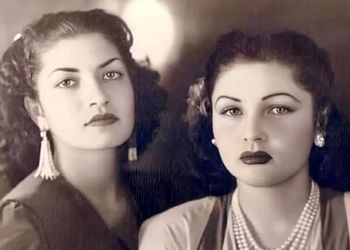 سفر به ایام قدیم سال ۱۳۲۰ / عکس بازی اشرف پهلوی با بچه فوزیه در کاخ نیاوران !
