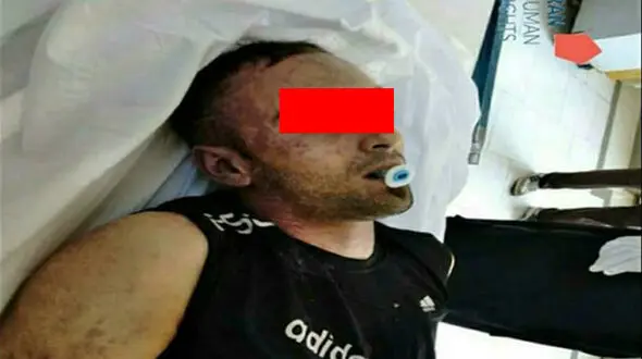 عکس خودکشی یکی از قاتلان صادق برمکی پس از فرار نافرجام از زندان مهاباد + فیلم 