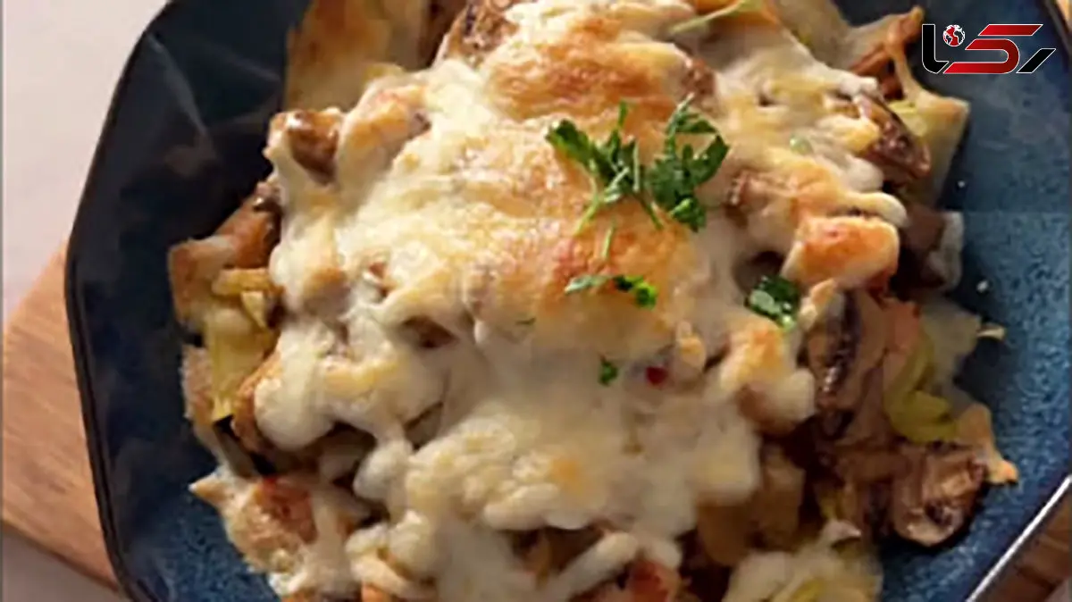 سیب زمینی و مرغ پنیری یک ناهار راحت برای کارمندها + فیلم