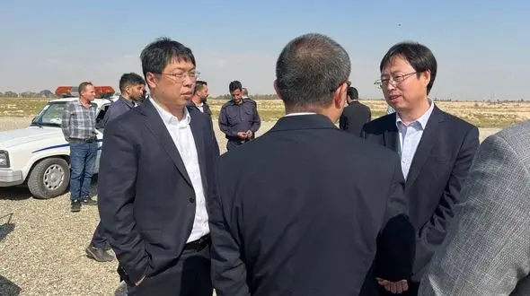 بازدید شرکت چینی از محل ساخت ورزشگاه جدید تهران/ موقعیت مناسبی برای پروژه پیشنهاد شده + فیلم