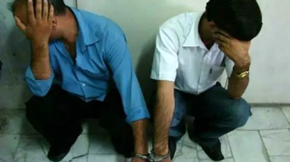 سارقان حرفه ای در چنگال پلیس شوش + عکس 