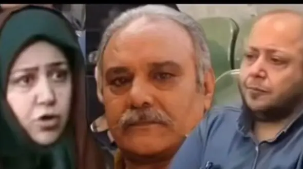فیلم / نگاهی به چهره غم زده و آشفته مازیار لرستانی، همبازی محمد کاسبی در سریال سه در چهار در مراسم ختمش/ فیلمی که آن زمان هنوز شهره بود 