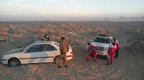 خانواده گمشده در کویر یزد پیدا شدند