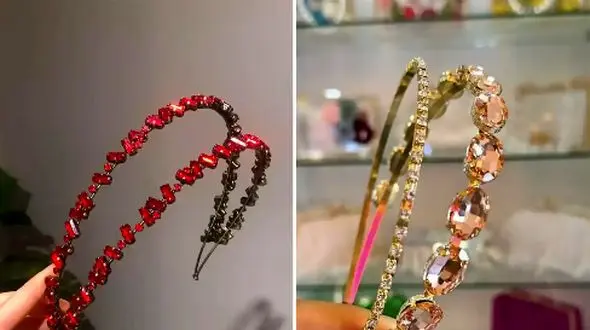 جدیدترین مدل‌ های تل کریستال دخترانه؛ شیک‌ ترین انتخاب‌ ها برای زیبایی مو