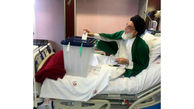 آیت الله هاشمی شاهرودی در بستر بیماری  رای خود را در صندوق انداخت+ عکس