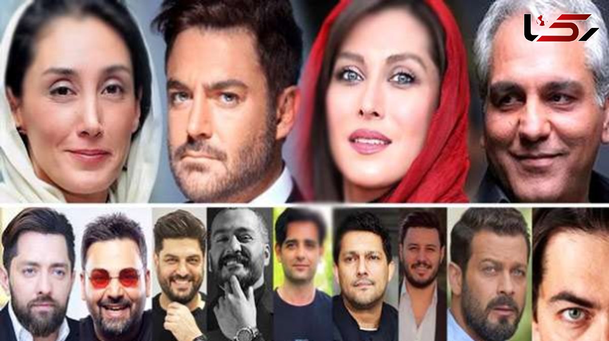 ۱۰ بازیگر با بیشترین تعداد فالوور در اینستاگرام/ بهرام افشاری؛ رضا گلزار؛ محسن تنابنده؛ ترانه علیدوستی؛ امین حیایی و الناز شاکردوست
