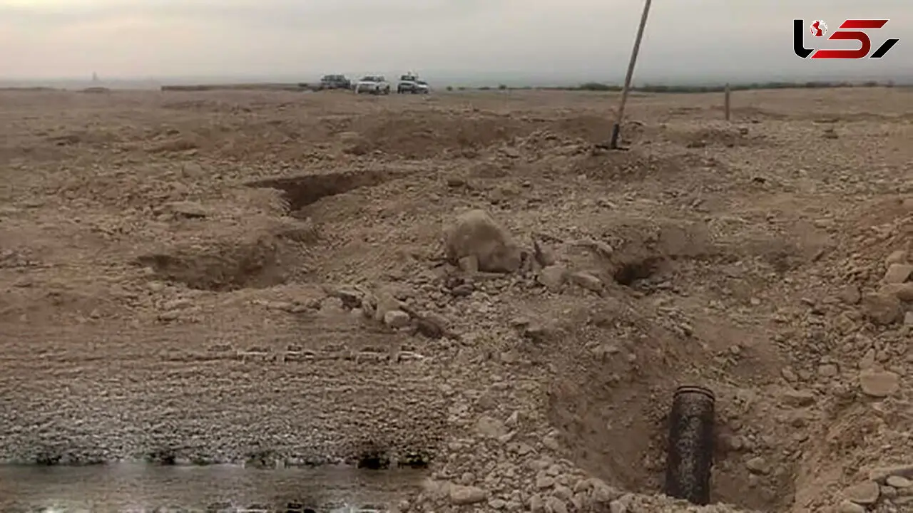 کشف گلوله توپ 107و مهمات خطرناک در دهلران / منطقه قرنطینه شد + عکس