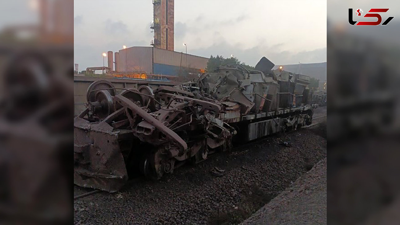  فرار مرگبار قطار باری در بندرعباس/ لوکوموتیوران جان باخت + فیلم و عکس 