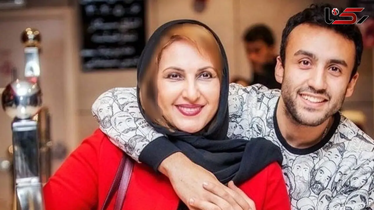 این مرد جذاب شوهر جوان فاطمه گودرزی است ؟ / عکس های بوسه های حاشیه ساز دختر و پسرش!