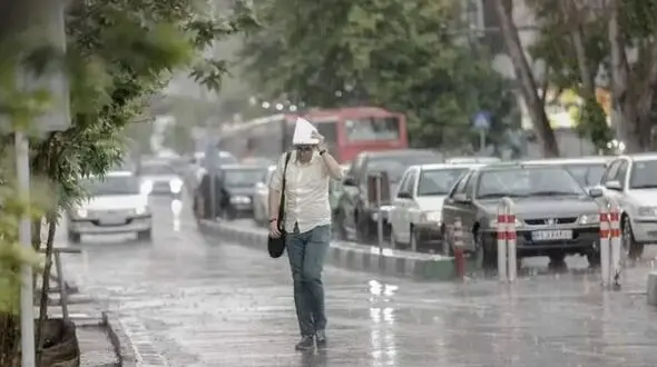 بارش های عجیب در نواحی مختلف ایران