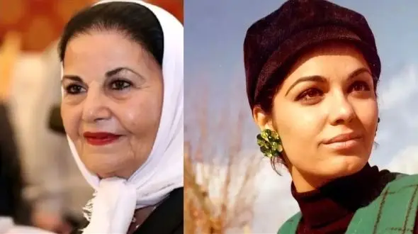 عکس/ سفر در زمان/ عکس نیلوفر و پوری بنایی در 76 و 81 سالگی