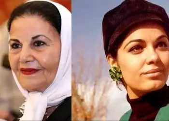 عکس/ سفر در زمان/ عکس نیلوفر و پوری بنایی در 76 و 81 سالگی