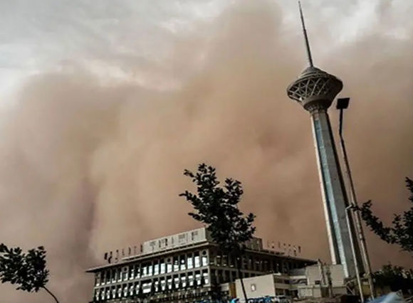 اطلاعیه هواشناسی تهران: بعد از ظهر امروز وزش باد شدید در راه است 