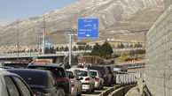 آزادراه تهران-شمال بسته شد
