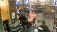 اقدام عجیب یک مرد مست در یک میخانه
