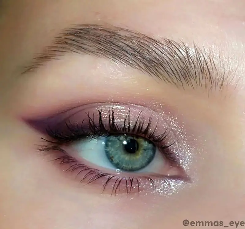 آرایش چشم ساده دخترانه در خانه