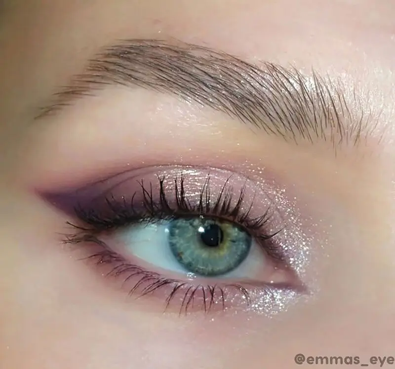 آرایش چشم ساده دخترانه در خانه