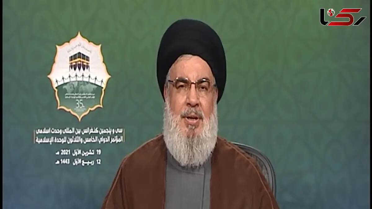 سید حسن نصرالله: طراحان اغتشاش در ایران عاملان جنایت تروریستی در شیراز هستند
