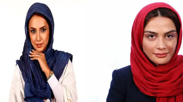 شبنم قلی خانی و مارال فرجاد در پارک ساعی