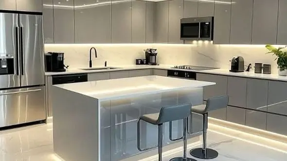 جدیدترین مدل‌ های کابینت آشپزخانه شیک و مدرن 2025