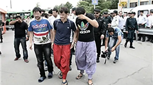 دستگیری گسترده اراذل و اوباش تهران