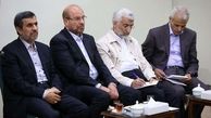 رویارویی انتخاباتی جلیلی و قالیباف در مقر اصلی جبهه پایداری