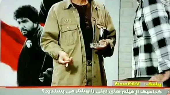 اتفاقی بی‌سابقه روی آنتن زنده «هفت» / سیگار پشت سیگار! + عکس