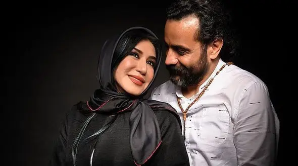 جشن سالگرد ازدواج نسیم ادبی در سوگ همسرش + عکس