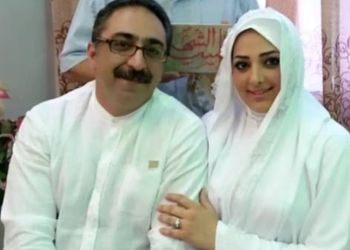 فیلم منتشر شده از مراسم عقد ستاره سادات قطبی همراه شوهر سن و سال دارش + عکس انگشتر نامزدی شیک و زیبایش