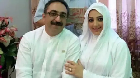 فیلم / یادی کنیم از مراسم عقد ستاره سادات قطبی همراه شوهر سن و سال دارش + عکس انگشتر نامزدی شیک و زیبایش