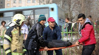 عکس جنازه جوان 28 ساله تهرانی / تصادف مرگبار با گاردریل ها 