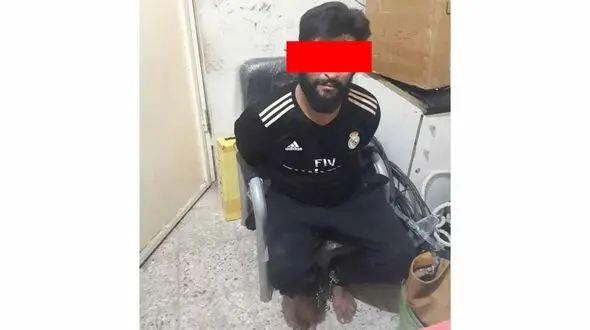 عکس جمال گراز بعد از بازداشت ! 