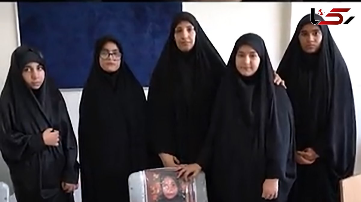 فیلم ناگفته‌هایی از ۲ دختر دانش‌آموز که با اصابت موشک در نجف‌آباد به شهادت رسیدند