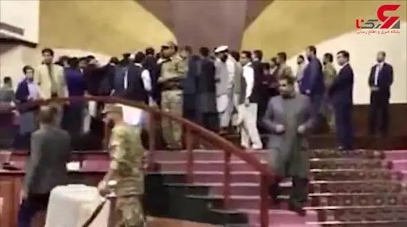 چاقو کشی در مجلس افغان ها + فیلم
