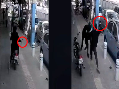 فیلم صحنه شجاعت مرد فداکار در صحنه موبایل قاپی از زن مشهدی ! / چاقو را به شکمم فرو کردند + گفتگو 