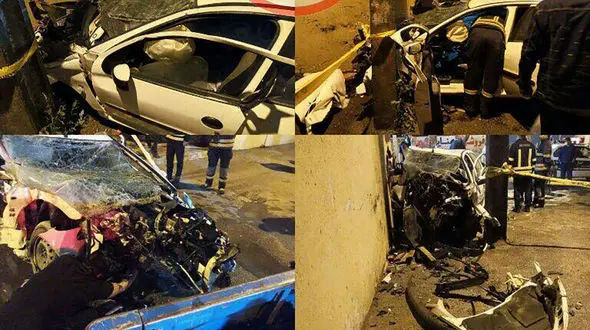 این عکس ها مو به تن سیخ می کند! / ساعت 2 بامداد در تهران چه گذشت؟ + 4 عکس