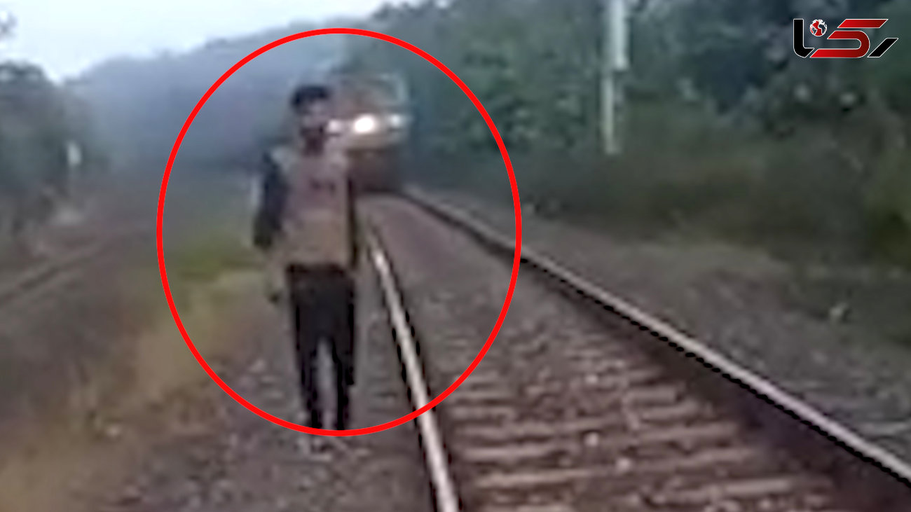 فیلم لحظه له شدن جوان زیر قطار / سلفی مرگبار جان گرفت