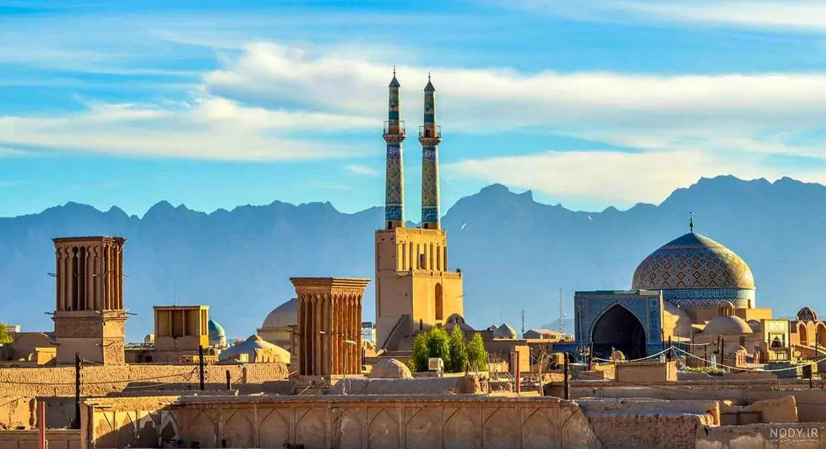 زیبایی تفت یزد / جادوی سفیدپوشی شهر