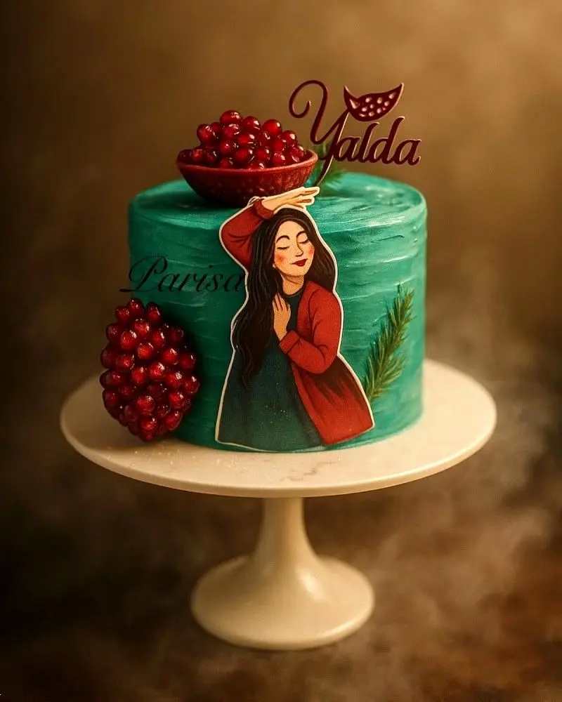 مدل کیک شب یلدا | 30 مدل کیک شب یلدا ۱۴۰۴ برای عروس و مهمانی که میز یلداتو لاکچری و دیدنی میکنه!