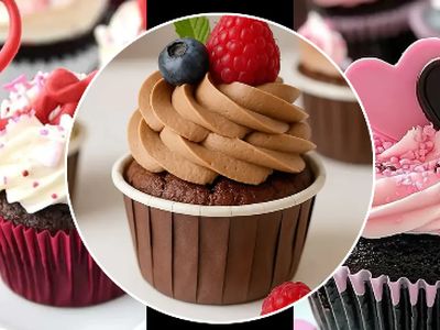 مدل‌ های چشم‌ نواز کاپ کیک برای جشن‌ های دخترانه و تولدهای باشکوه