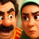 سکانس باحال جر و بحث هما و نقی بر سر مهلا خانوم هم انیمیشن شد/ مچگیری هما و واکنش خنده‌دار نقی/ نمونه بارز یک مرد ایرانی در شرایطی که دستش رو شده