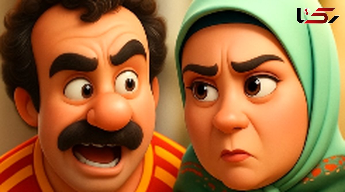 سکانس باحال جر و بحث هما و نقی بر سر مهلا خانوم هم انیمیشن شد/ مچگیری هما و واکنش خنده‌دار نقی/ نمونه بارز یک مرد ایرانی در شرایطی که دستش رو شده