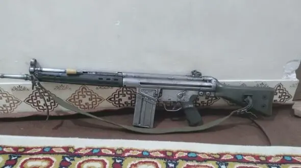  یک قبضه سلاح جنگی ژ-۳ توسط محیط‌بانان کشف و ضبط شد